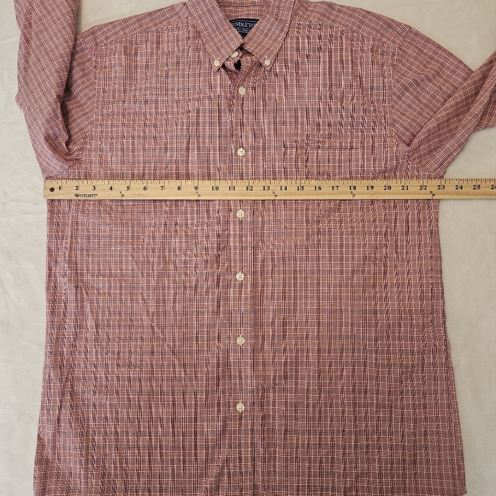 Pendleton Button Down Shirt Size Lg - image 3